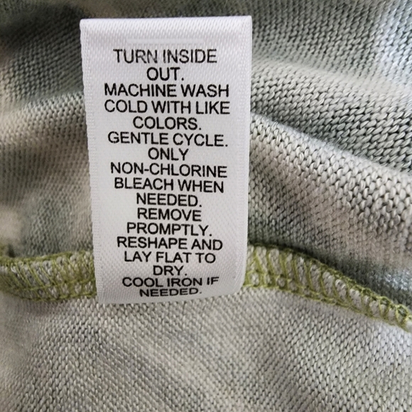 NWOT Cato XL Green Colorblock Cold Shoulder Sweater Top Cutout Neck - Picture 13 of 13